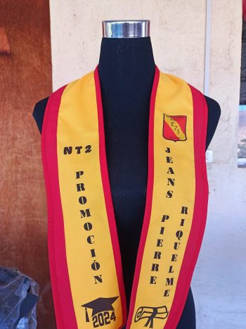 Estolas de Graduación Sublimadas para kinder